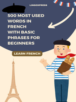 cover image of 500 Most Used Words in French With Basic Phrases for Beginners